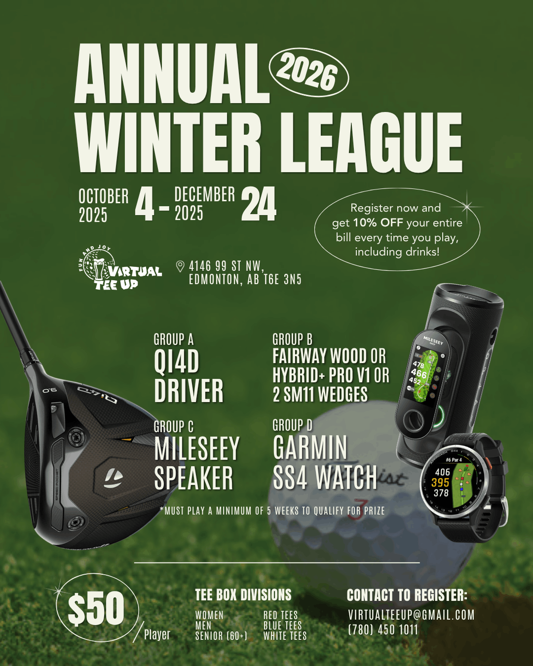 Virtual Tee Up